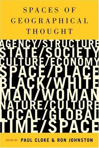 Spaces of geographical thought