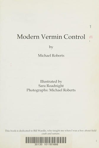 Modern vermin control