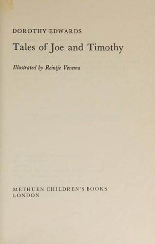 Tales of Joe and Timothy