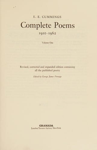 Complete poems, 1910-1962