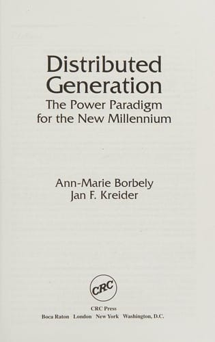 Distributed generation
