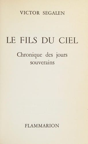 Le fils du ciel