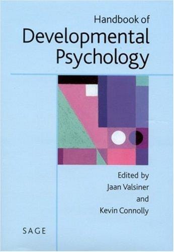 Handbook of developmental psychology