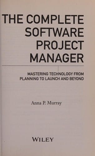 The complete software project manager