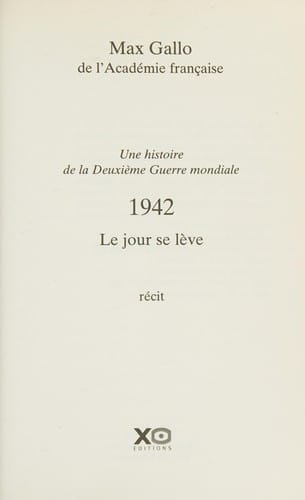 1940, de l'abîme à l'espérance