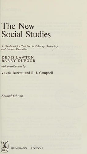 The new social studies