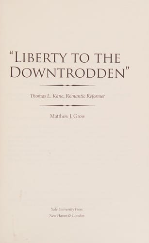Liberty to the downtrodden