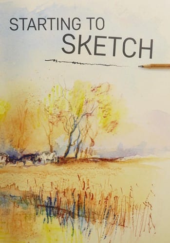 From sketch to watercolour painting
