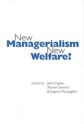 New managerialism, new welfare?