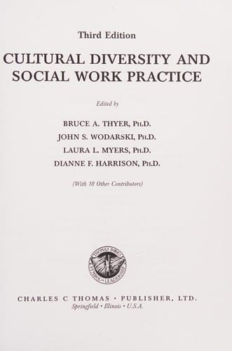 Cultural diversity and social work practice