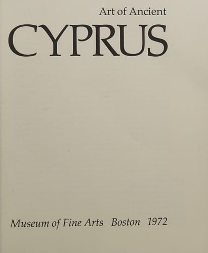 Art of ancient Cyprus