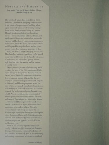 Hokusai and Hiroshige