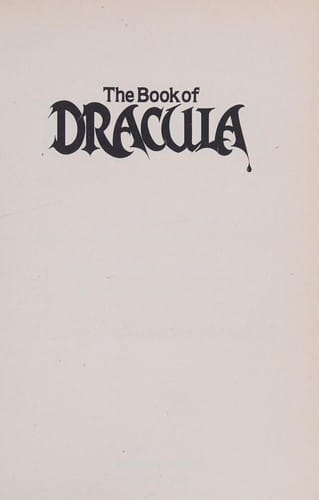 The Book of Dracula