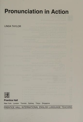 Pronunciation in action