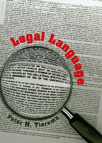 Legal language