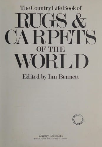 The Country life book of rugs & carpets of the world