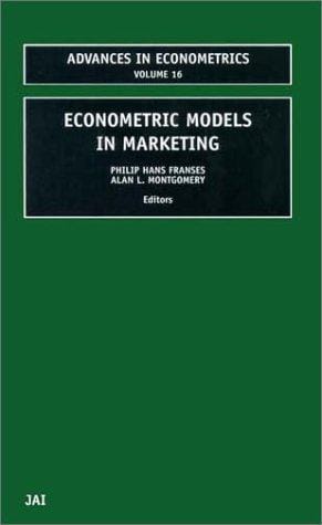Econometric models in marketing