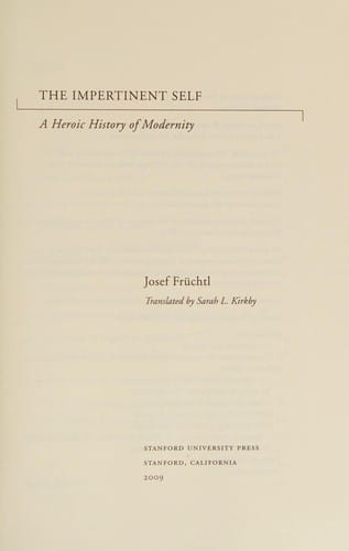 The impertinent self