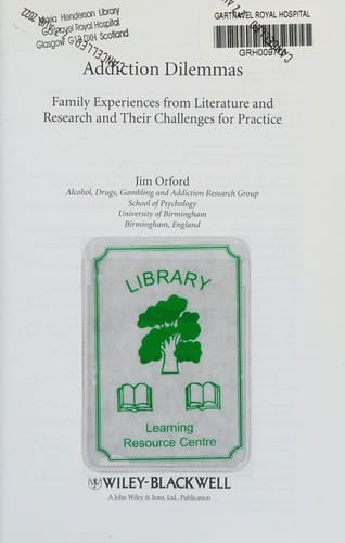 Addiction dilemmas
