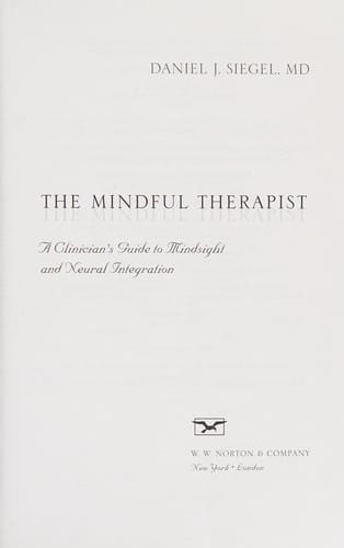The mindful therapist