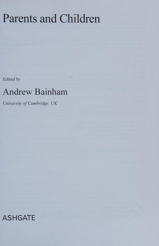 Parents and children