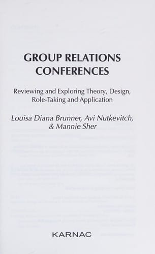 Group relations conferences