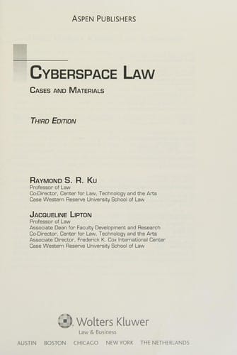 Cyberspace law