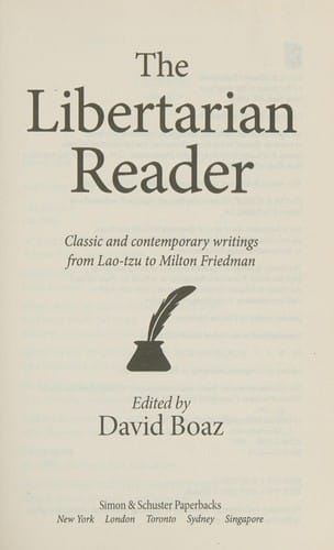The libertarian reader
