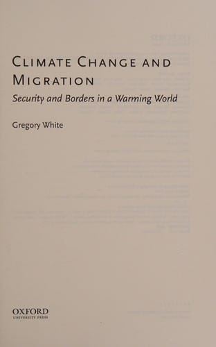 Climate change and migration
