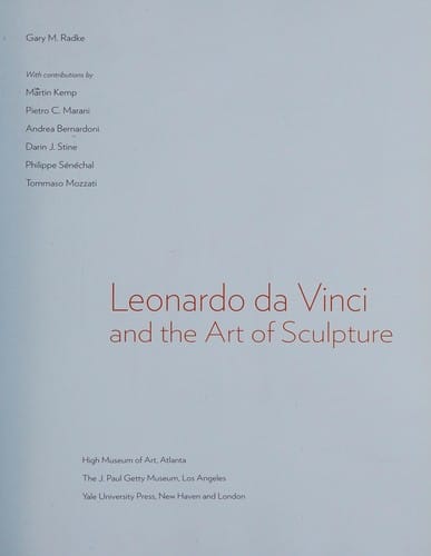 Leonardo da Vinci and the art of sculpture