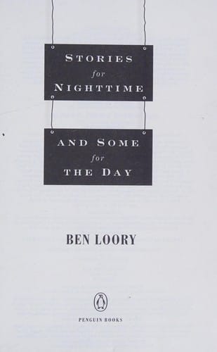 Stories for nighttime and some for the day