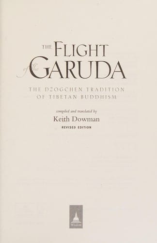 The flight of the Garuda