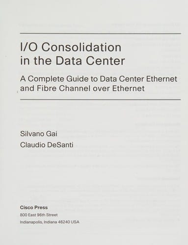 I/O consolidation in the data center