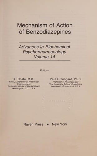Mechanism of action of benzodiazepines