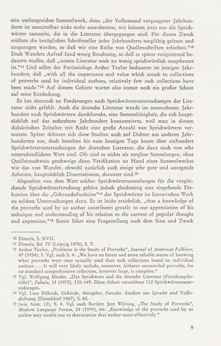 Das Sprichwort in der deutschen Prosaliteratur des neunzehnten Jahrhunderts