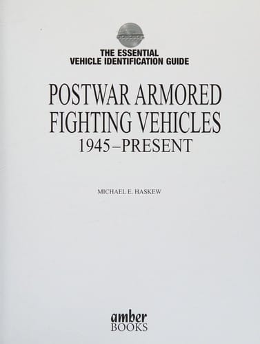 Postwar armored fighting vehicles