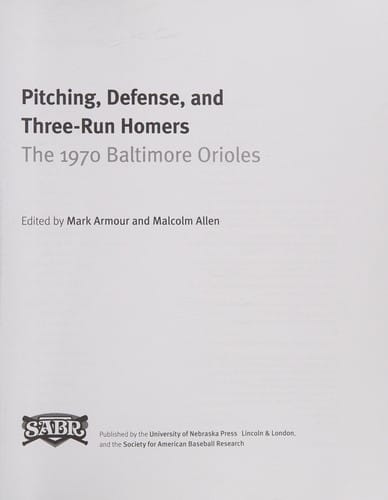Pitching, defense, and three-run homers