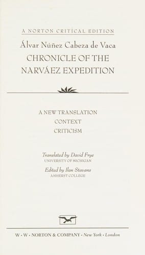 Chronicle of the Narváez expedition