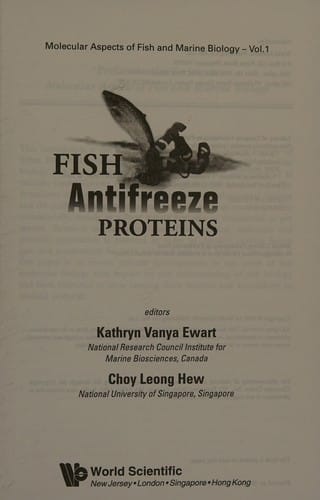 Fish antifreeze proteins