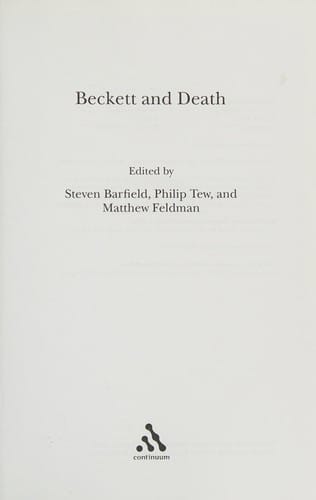 Beckett and death