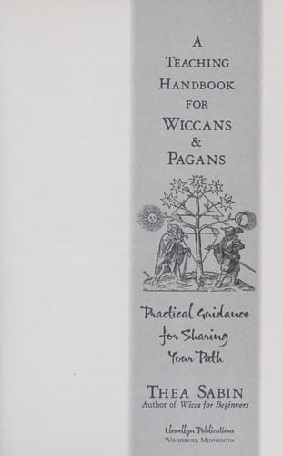 A teaching handbook for Wiccans & Pagans