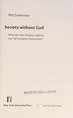 Society without God