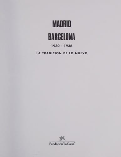 Madrid, Barcelona, 1930-1936