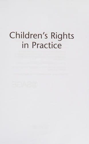 Children's rights in practice