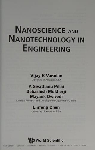 Nanoscience and nanotechnology in engineering