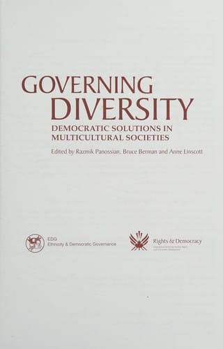 Governing diversity