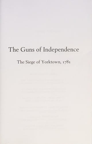The guns of independence