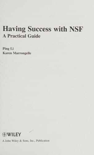 Having success with NSF