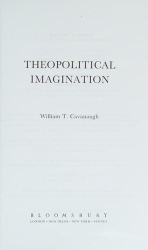 THEOPOLITICAL IMAGINATION