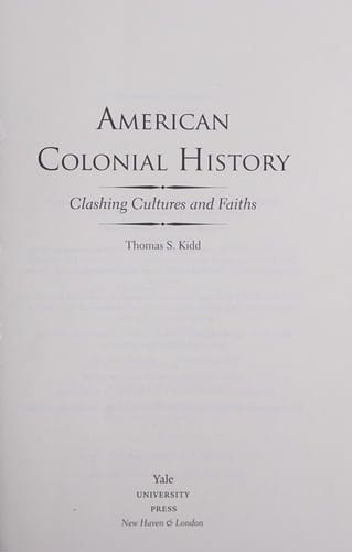 American colonial history